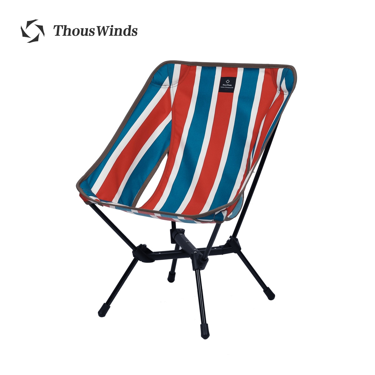 Thous Winds-야외 접이식 캠핑 낚시 의자 초경량 편안한 하이킹 의자, 적재 용량 160kg, 보관 가방 포함
